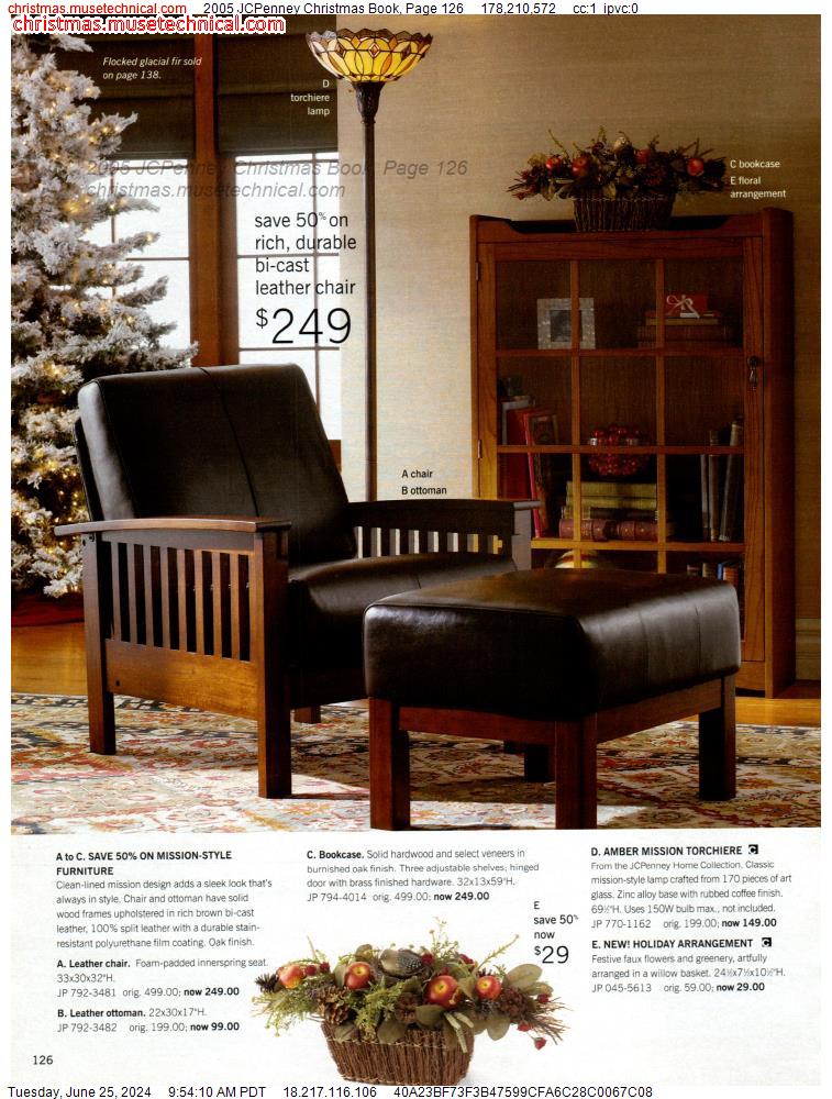2005 JCPenney Christmas Book, Page 126