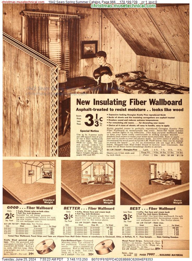 1942 Sears Spring Summer Catalog, Page 966
