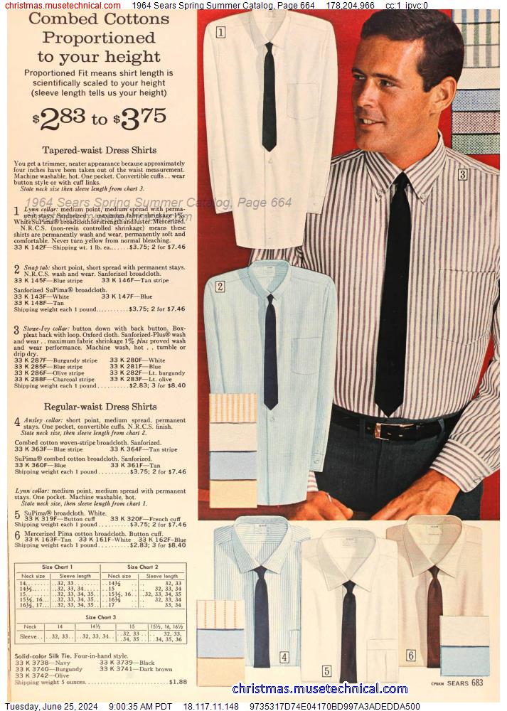 1964 Sears Spring Summer Catalog, Page 664