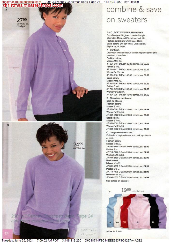 2001 JCPenney Christmas Book, Page 24