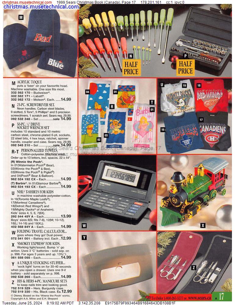1999 Sears Christmas Book (Canada), Page 17