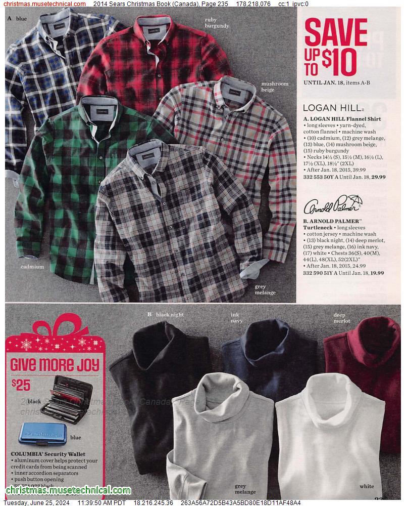 2014 Sears Christmas Book (Canada), Page 235