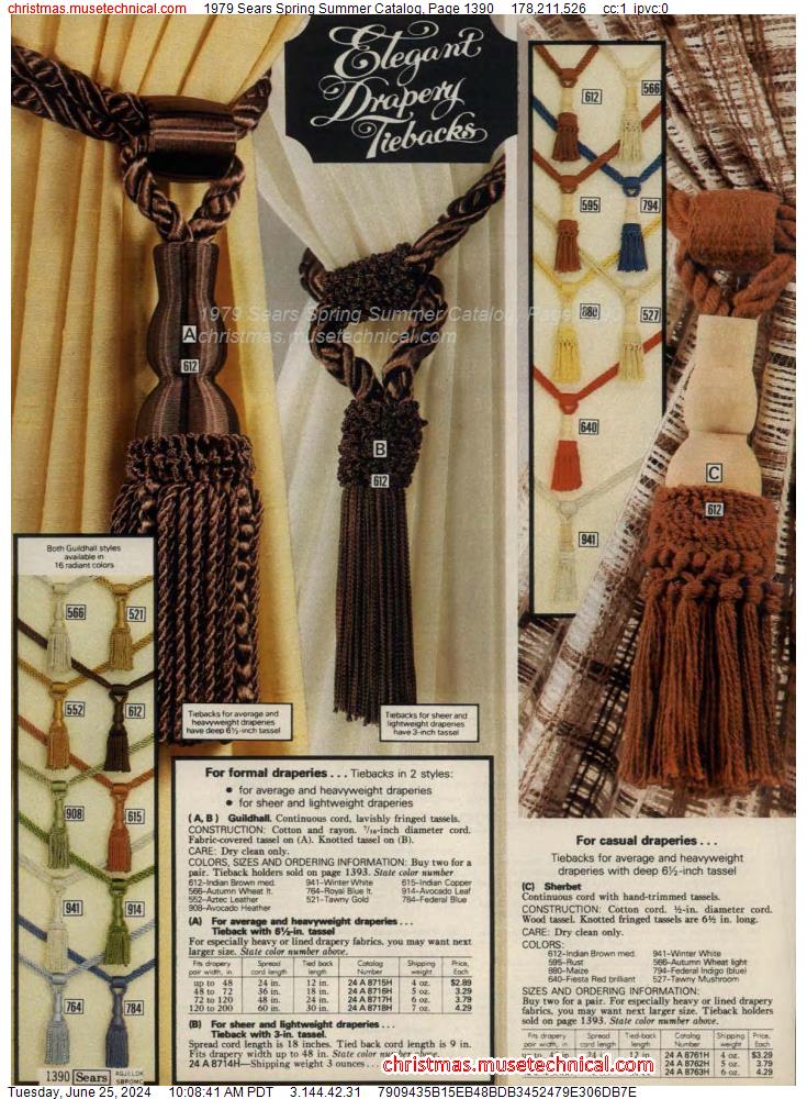 1979 Sears Spring Summer Catalog, Page 1390
