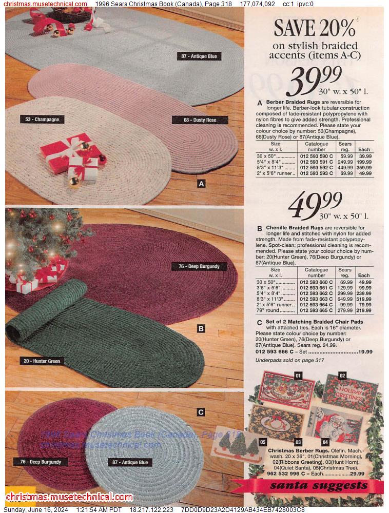 1996 Sears Christmas Book (Canada), Page 318