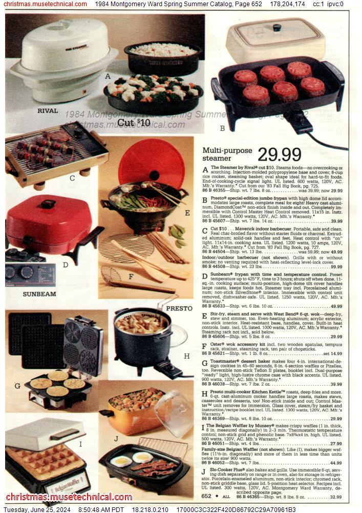 1984 Montgomery Ward Spring Summer Catalog, Page 652