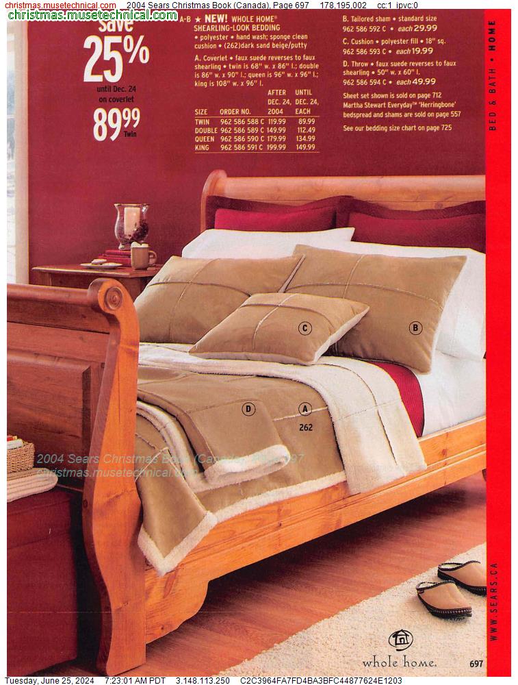 2004 Sears Christmas Book (Canada), Page 697