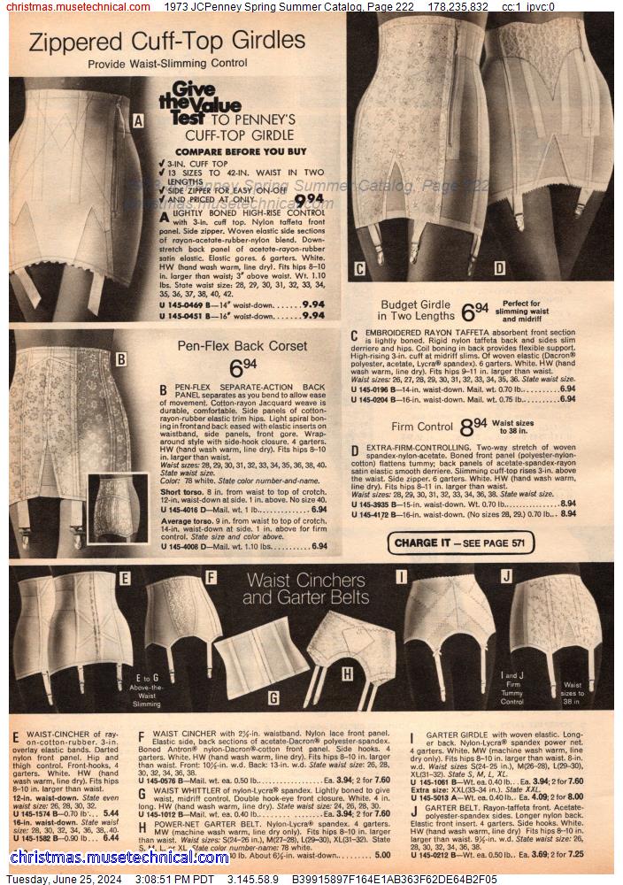 1973 JCPenney Spring Summer Catalog, Page 222