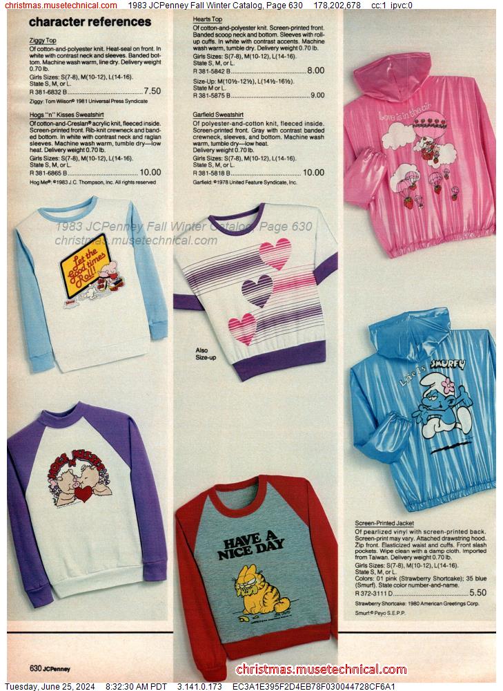 1983 JCPenney Fall Winter Catalog, Page 630