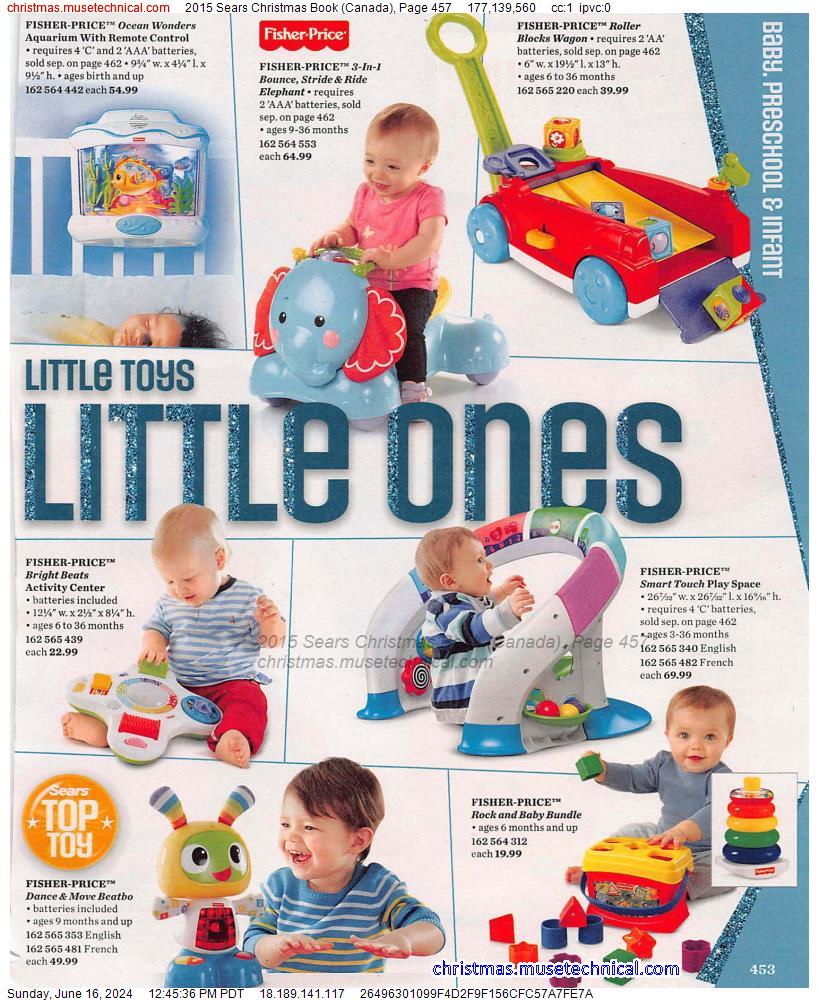 2015 Sears Christmas Book (Canada), Page 457