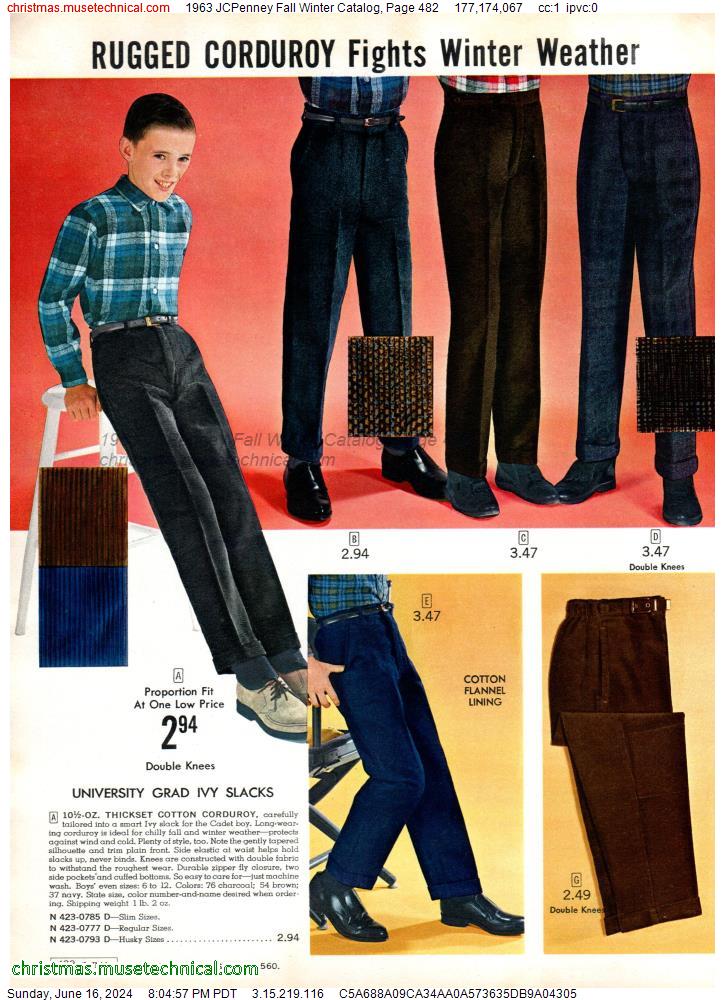 1963 JCPenney Fall Winter Catalog, Page 482