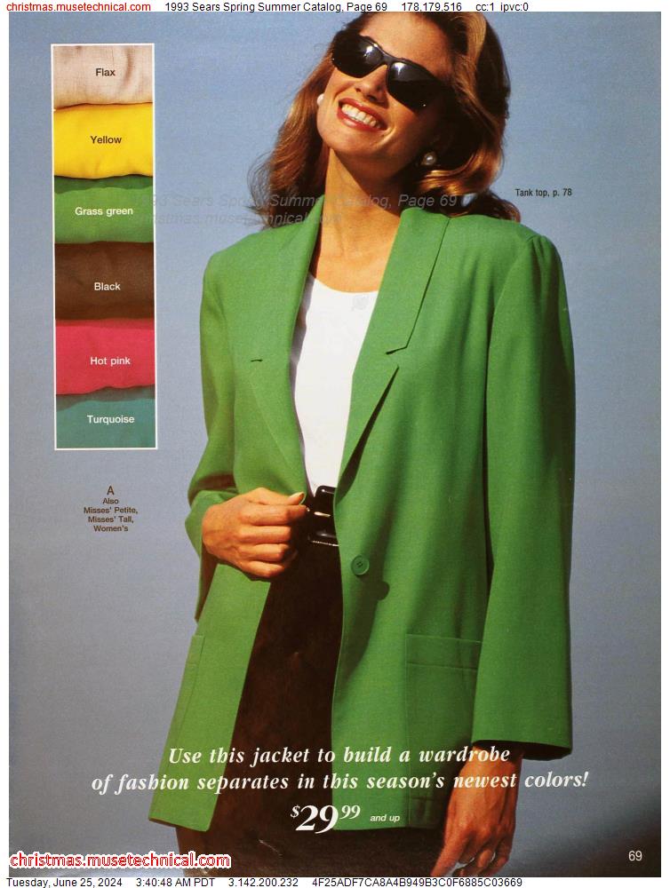 1993 Sears Spring Summer Catalog, Page 69