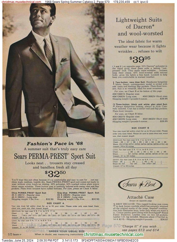 1968 Sears Spring Summer Catalog 2, Page 570