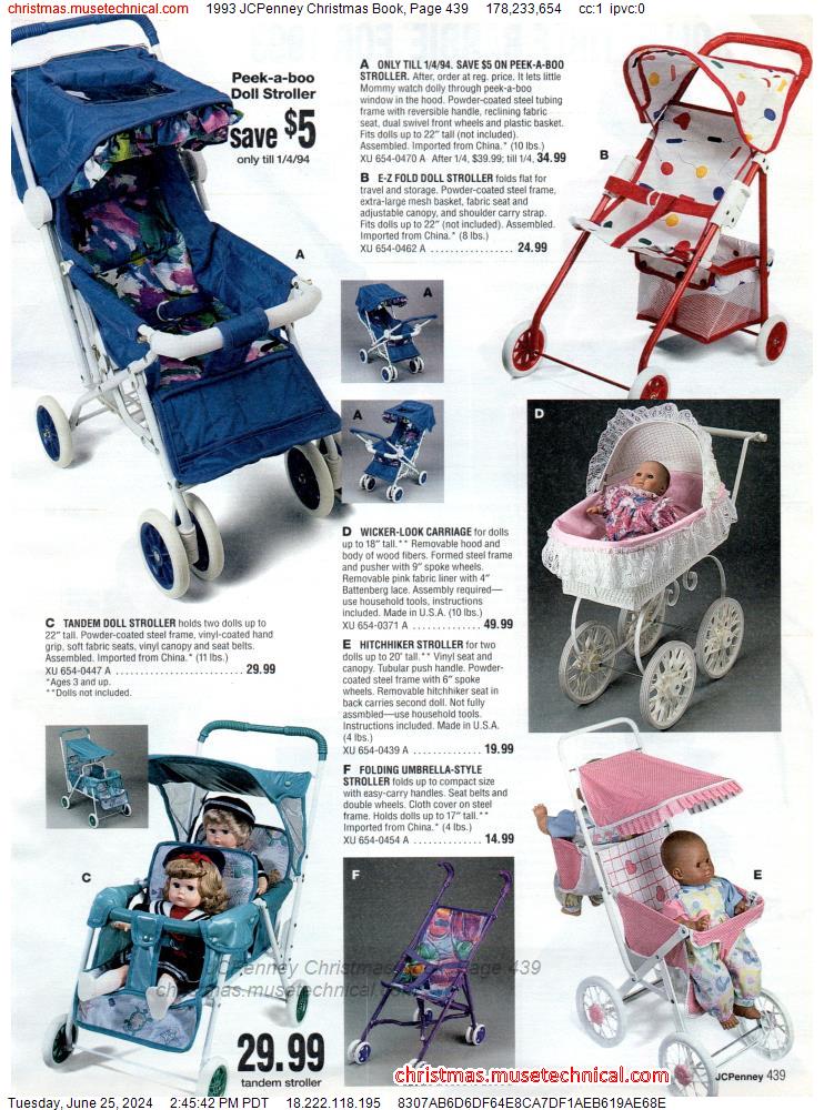 1993 JCPenney Christmas Book, Page 439