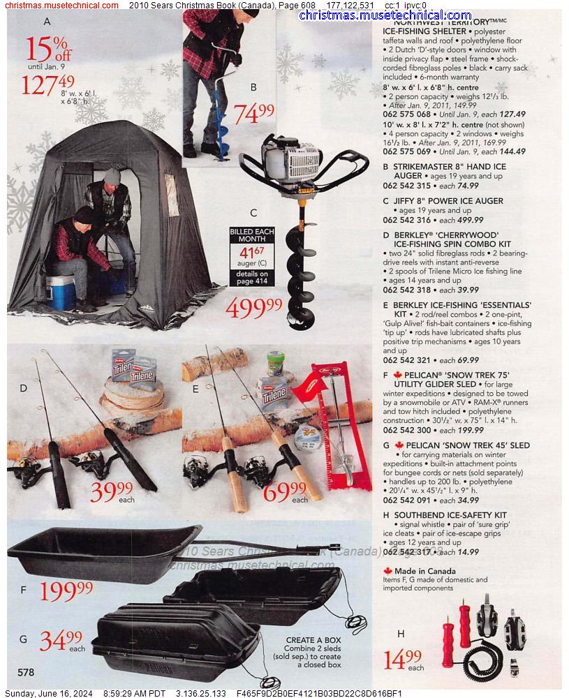 2010 Sears Christmas Book (Canada), Page 608