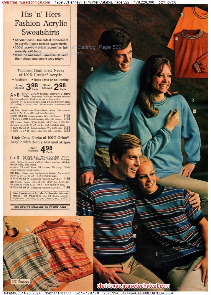 1969 JCPenney Fall Winter Catalog, Page 522