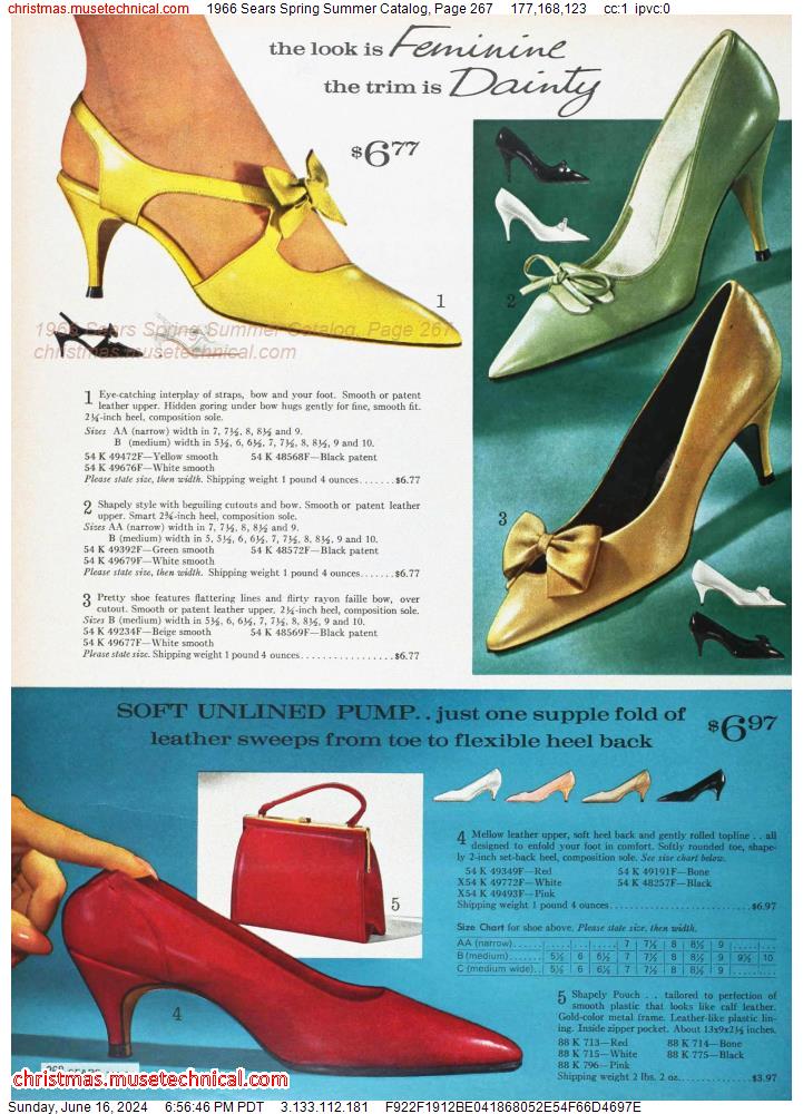1966 Sears Spring Summer Catalog, Page 267