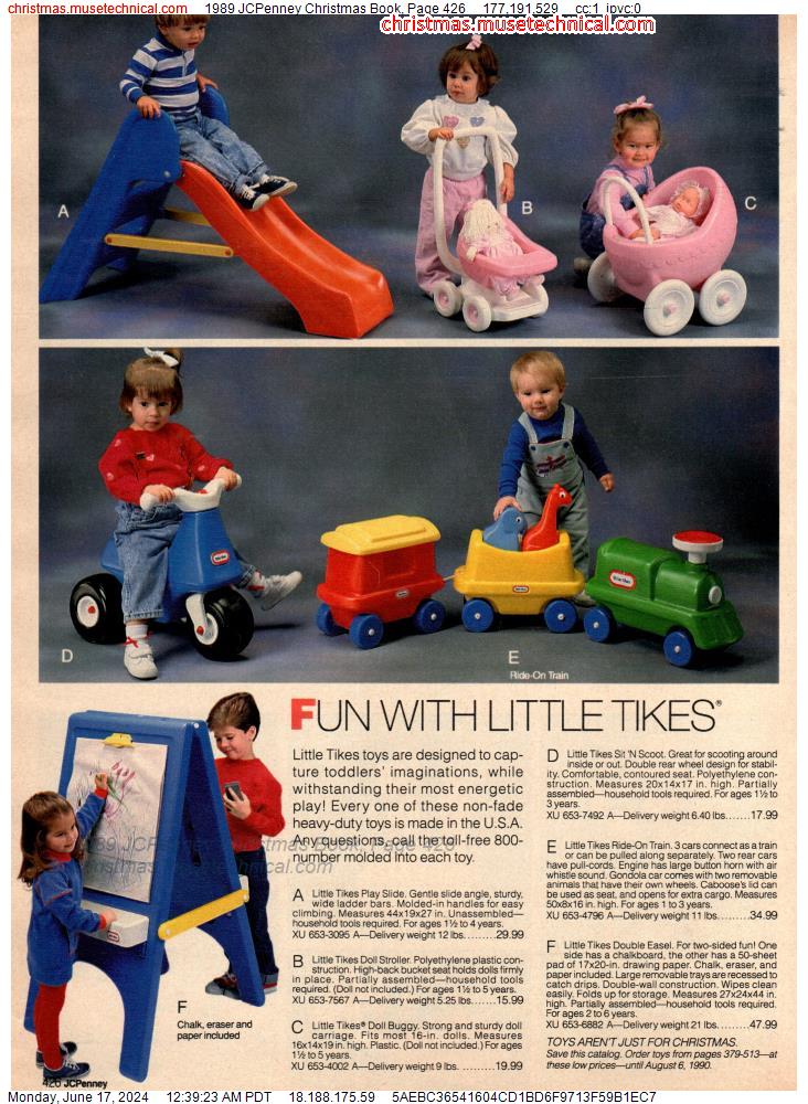 1989 JCPenney Christmas Book, Page 426