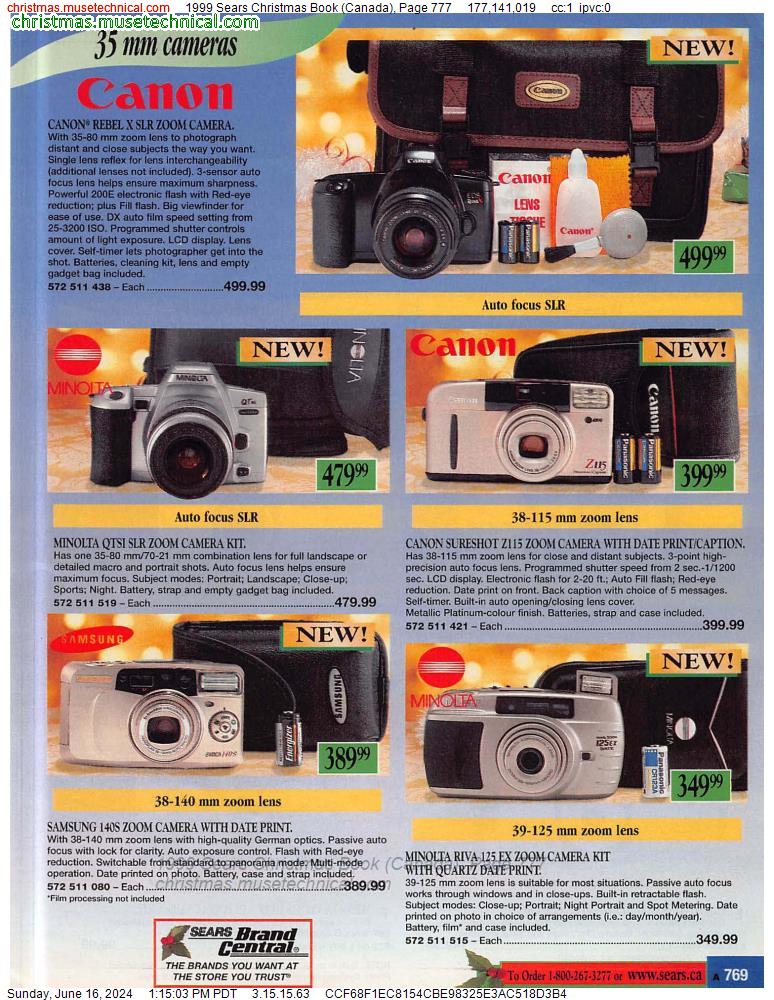 1999 Sears Christmas Book (Canada), Page 777