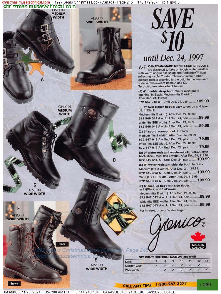 1997 Sears Christmas Book (Canada), Page 245