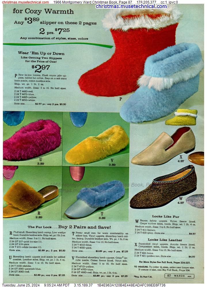 1966 Montgomery Ward Christmas Book, Page 87