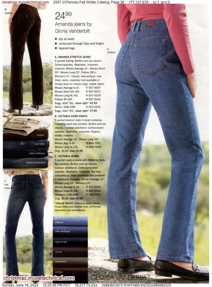 2007 JCPenney Fall Winter Catalog, Page 36