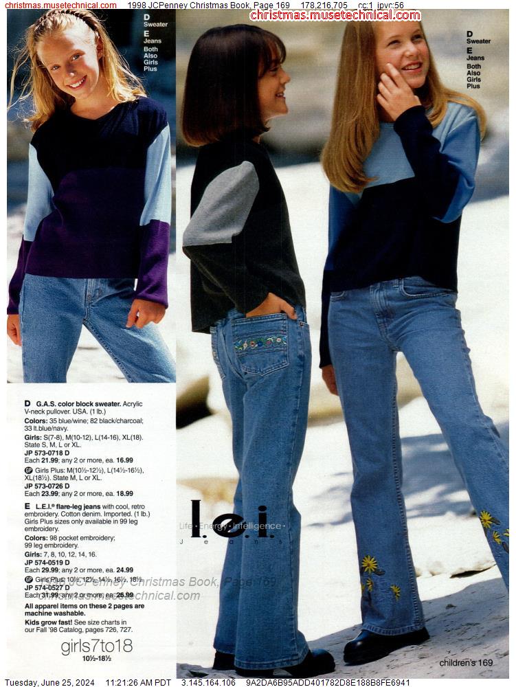 1998 JCPenney Christmas Book, Page 169