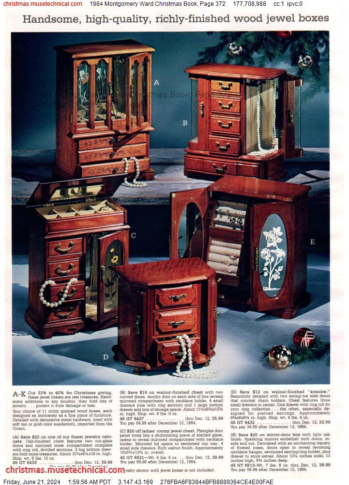 1984 Montgomery Ward Christmas Book, Page 372