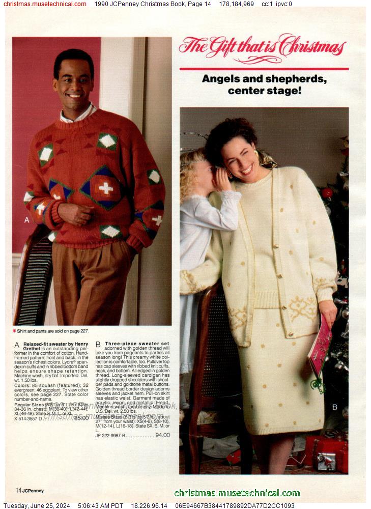 1990 JCPenney Christmas Book, Page 14