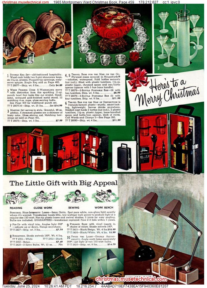1965 Montgomery Ward Christmas Book, Page 459