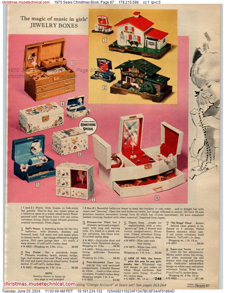 1970 Sears Christmas Book, Page 87