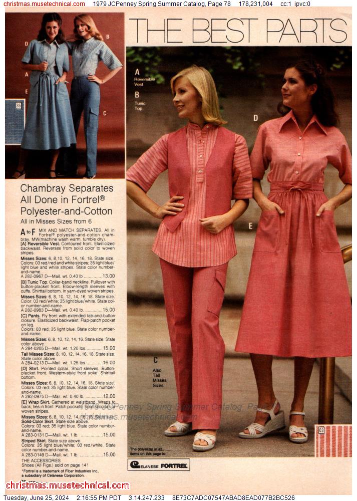 1979 JCPenney Spring Summer Catalog, Page 78