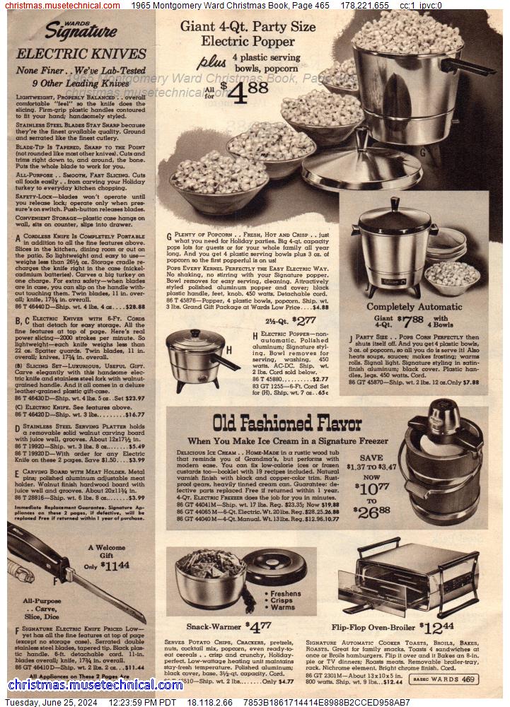 1965 Montgomery Ward Christmas Book, Page 465