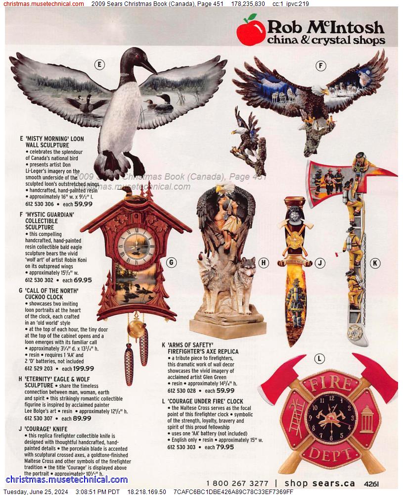 2009 Sears Christmas Book (Canada), Page 451