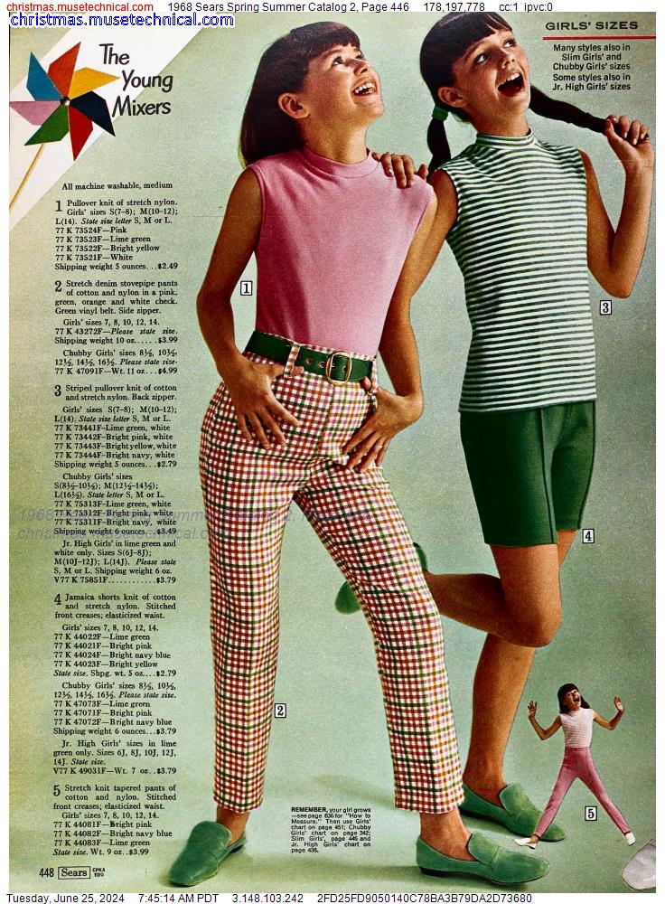 1968 Sears Spring Summer Catalog 2, Page 446