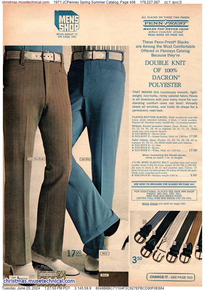 1971 JCPenney Spring Summer Catalog, Page 406