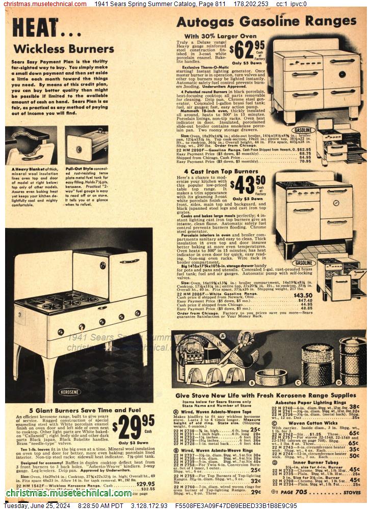 1941 Sears Spring Summer Catalog, Page 811