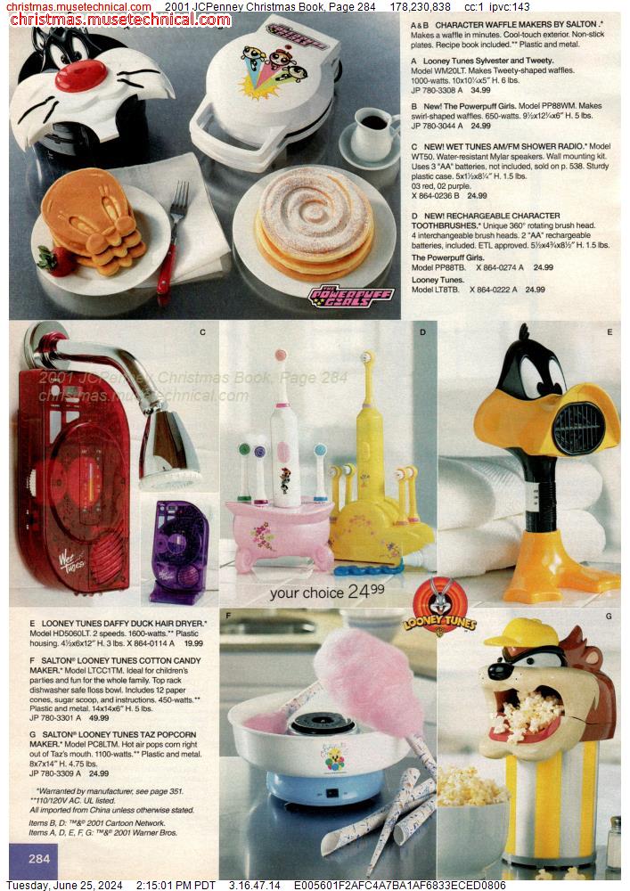 2001 JCPenney Christmas Book, Page 284