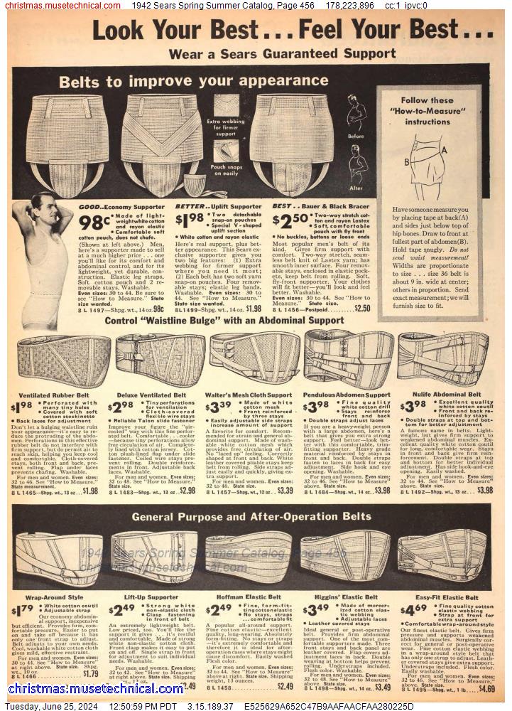 1942 Sears Spring Summer Catalog, Page 456