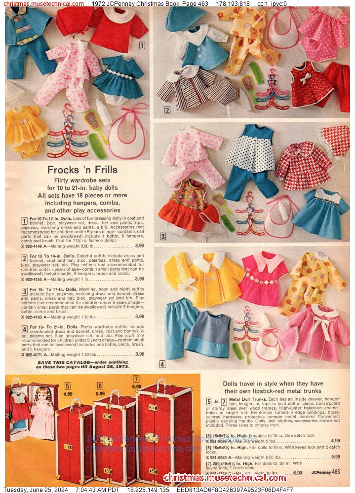 1972 JCPenney Christmas Book, Page 463