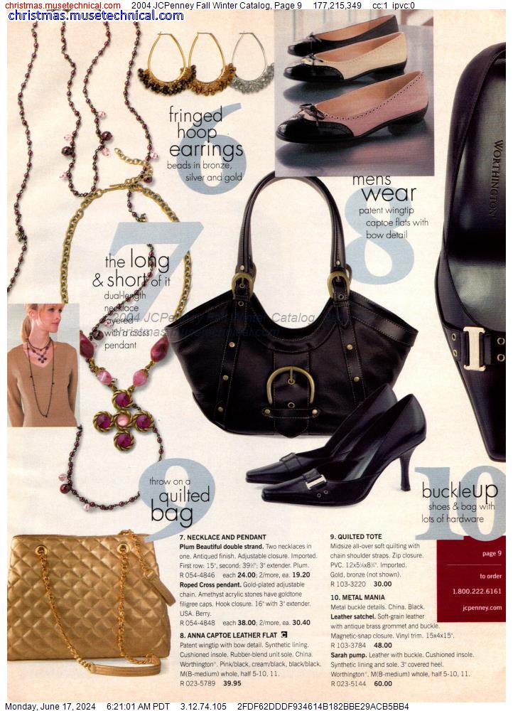 2004 JCPenney Fall Winter Catalog, Page 9