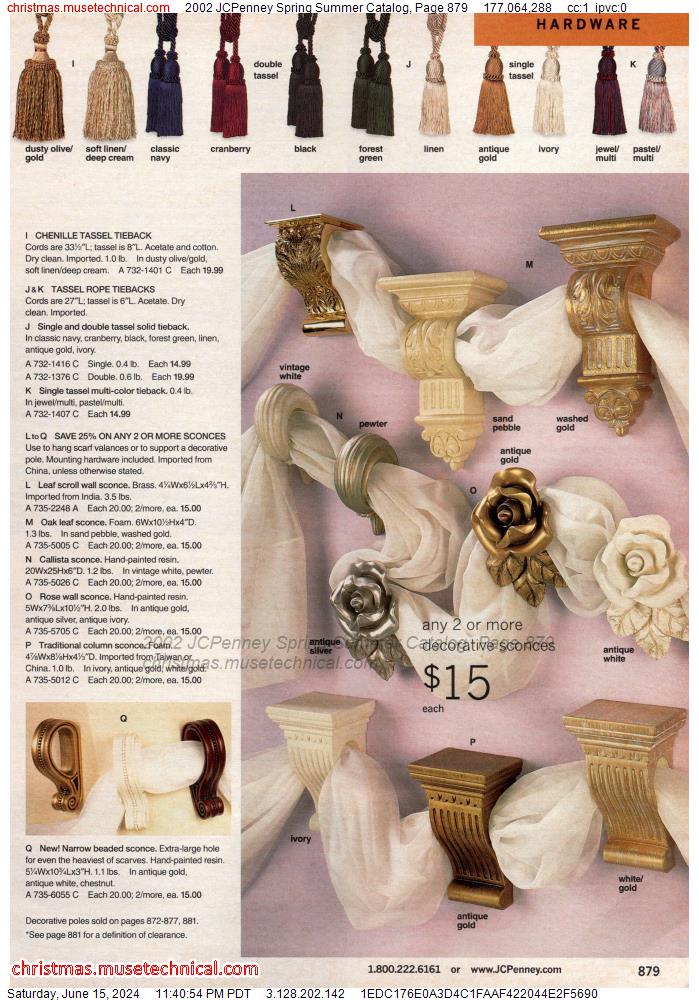 2002 JCPenney Spring Summer Catalog, Page 879