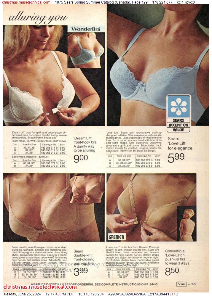 1975 Sears Spring Summer Catalog (Canada), Page 129