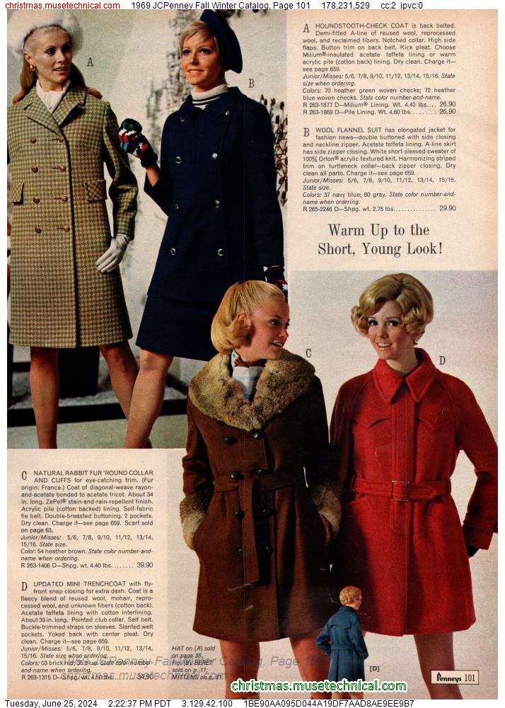 1969 JCPenney Fall Winter Catalog, Page 101