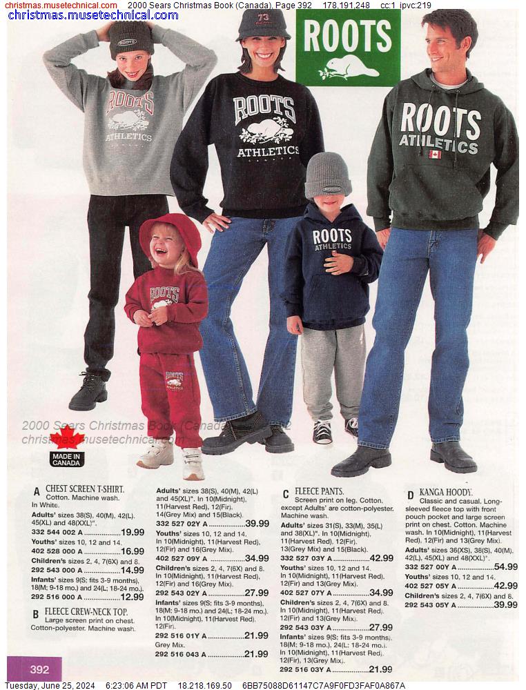 2000 Sears Christmas Book (Canada), Page 392