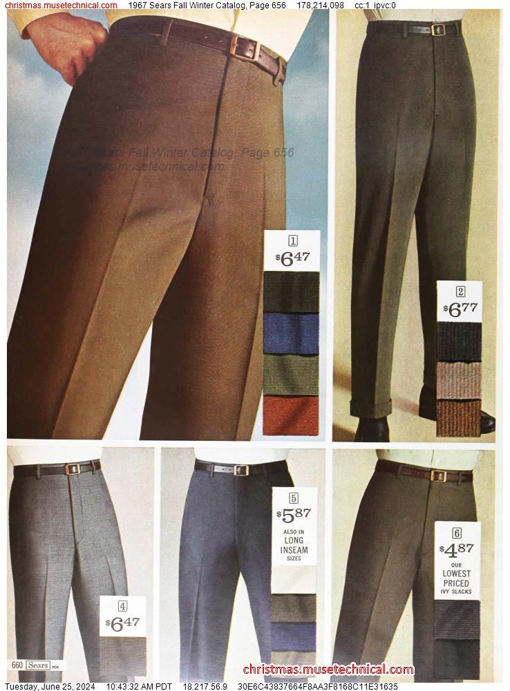 1967 Sears Fall Winter Catalog, Page 656