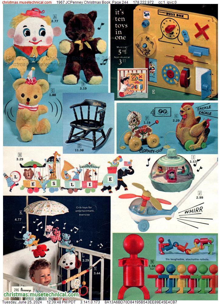 1967 JCPenney Christmas Book, Page 244