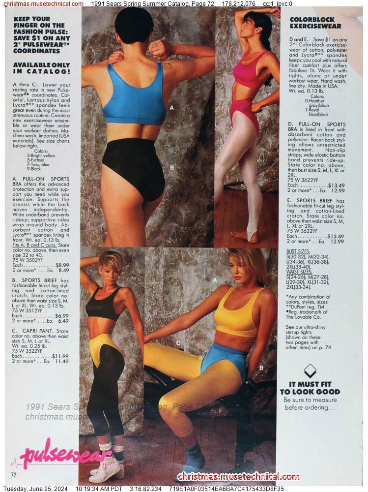 1991 Sears Spring Summer Catalog, Page 72