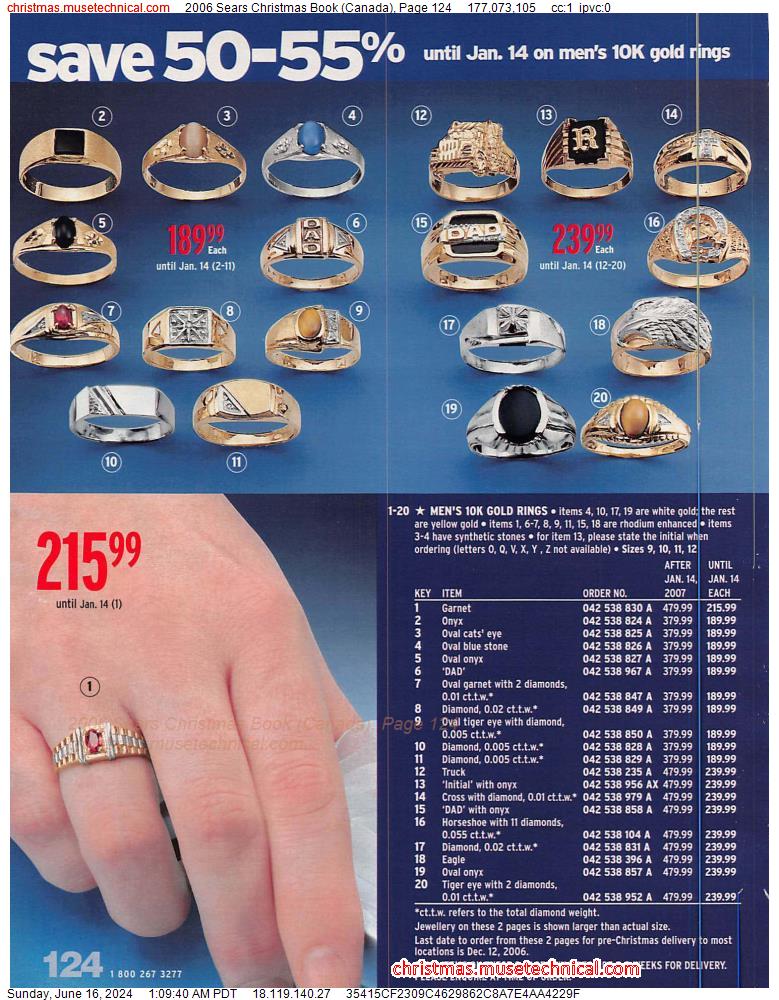 2006 Sears Christmas Book (Canada), Page 124