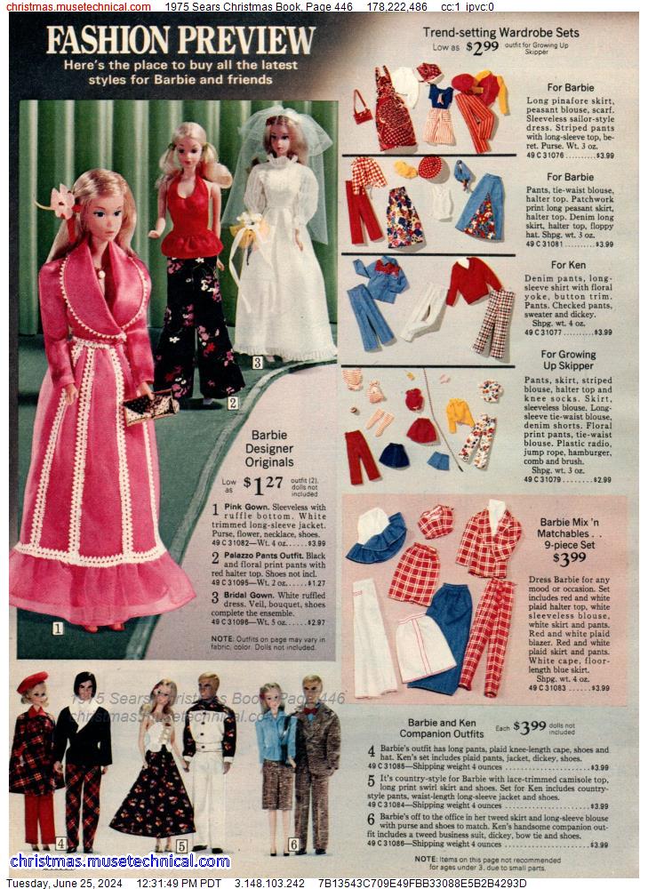 1975 Sears Christmas Book, Page 446