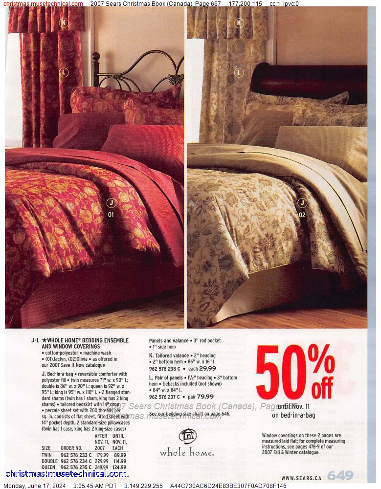 2007 Sears Christmas Book (Canada), Page 667